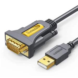 UGREEN USB-A 2.0 to DB9 RS-232 Male Adapter Cable 1.5m – CR104 20211