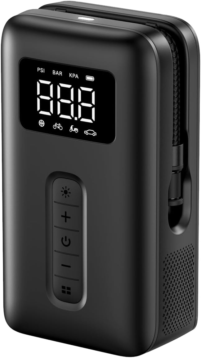 UGREEN Tyre Inflator Portable Cordless Electric Air Pump 150PSI