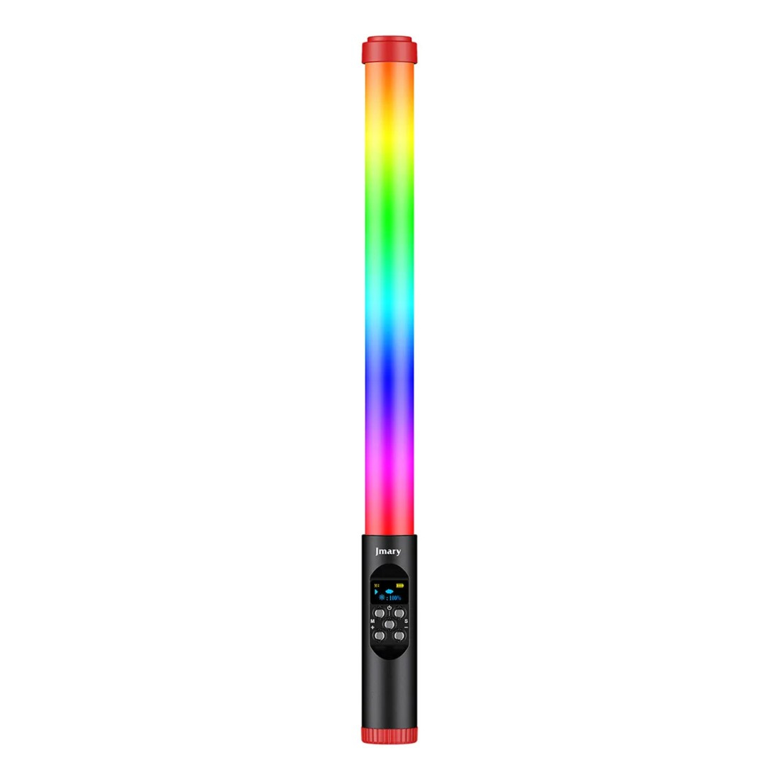 Jmary FM-128 RGB Led Light Waterproof Lighting Bar With OLED Display Indicator