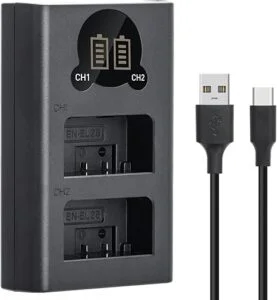 Caisi Canon LP-E10 Dual Battery charger