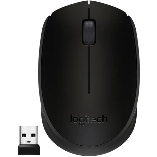Logitech M171 Wireless Mouse (Black)