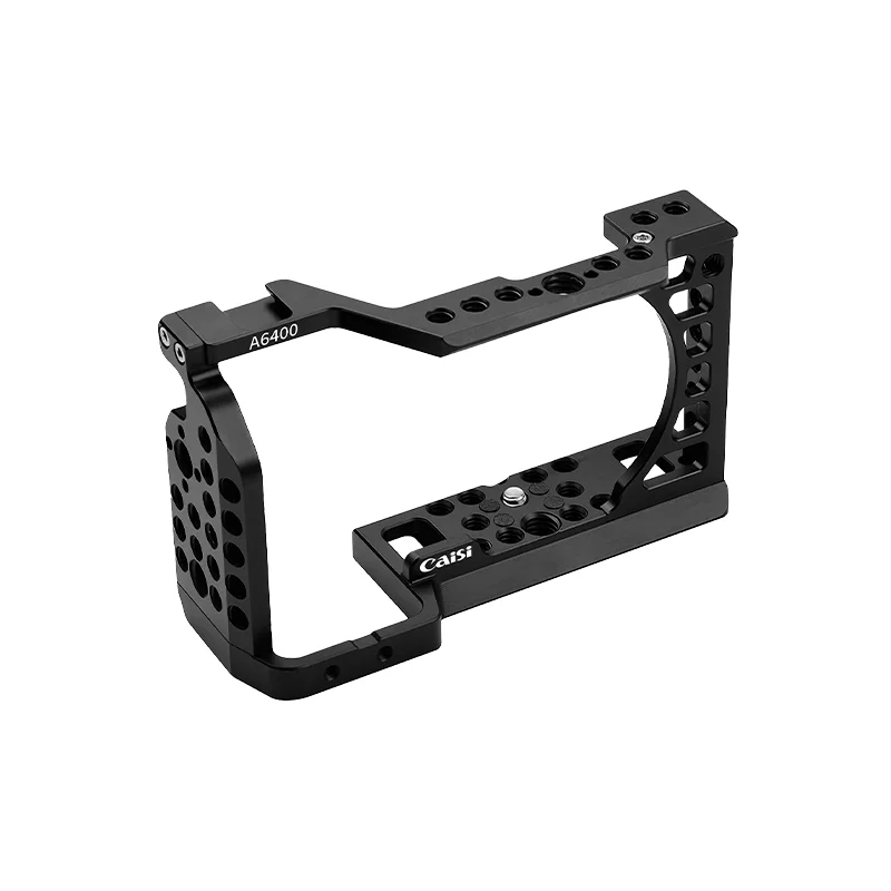 Caisi Camera Cage Kit for Sony A6400/ A6100/ A6300/ A6000, with Top Handle