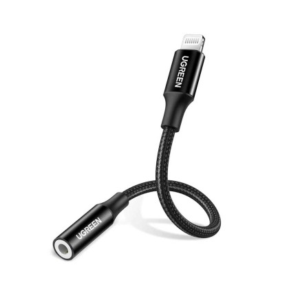 UGREEN Lightning to 3.5mm Adapter Apple MFi Certified US211 30756