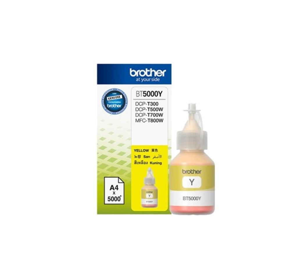 BROTHER INK CART BT5000Y T300/T500 8ZC8C200340 YLW