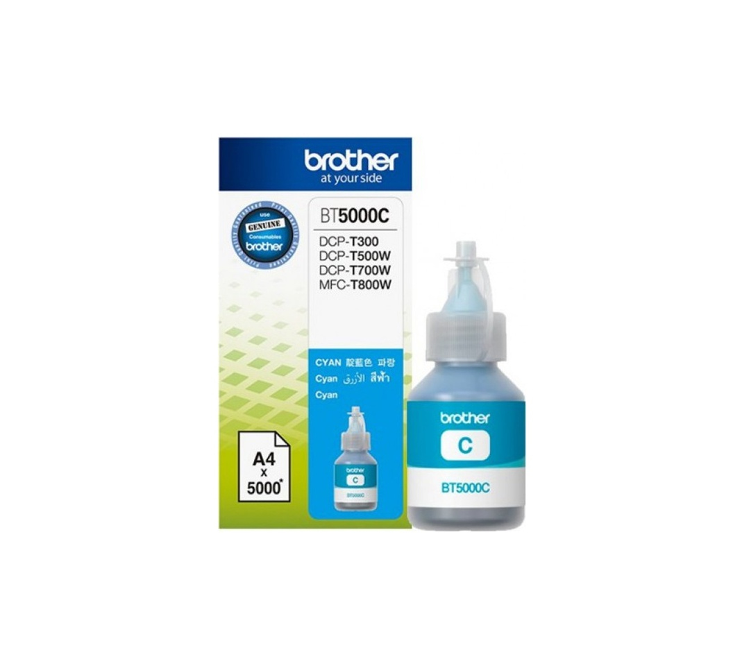 BROTHER INK CART BT5000C T300/T500 8ZC8C200340 CYN