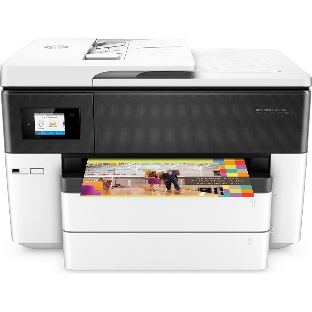HP 7740 A3 Officejet Pro Inkjet Color Printer