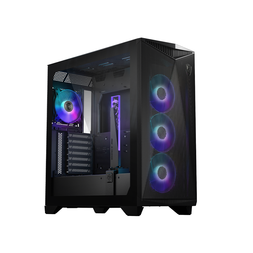 MSI MPG GUNGNIR 300R AIRFLOW Gaming Desktop Case – Black