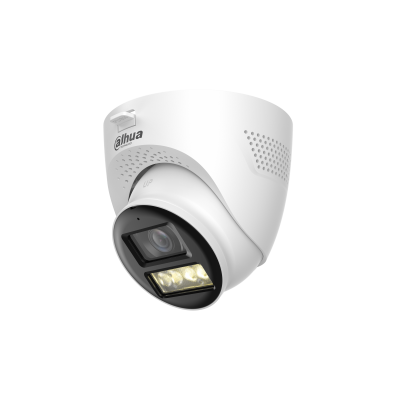 Dahua 2MP Smart Dual Light HDCVI Two-way Talk Fixed-focal Eyeball Camera HAC-HDW1200TQ-IL-T