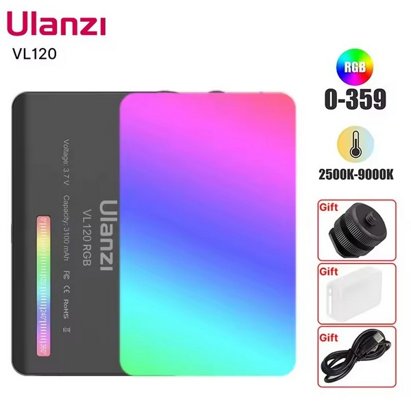 Ulanzi VL120 RGB Light Black