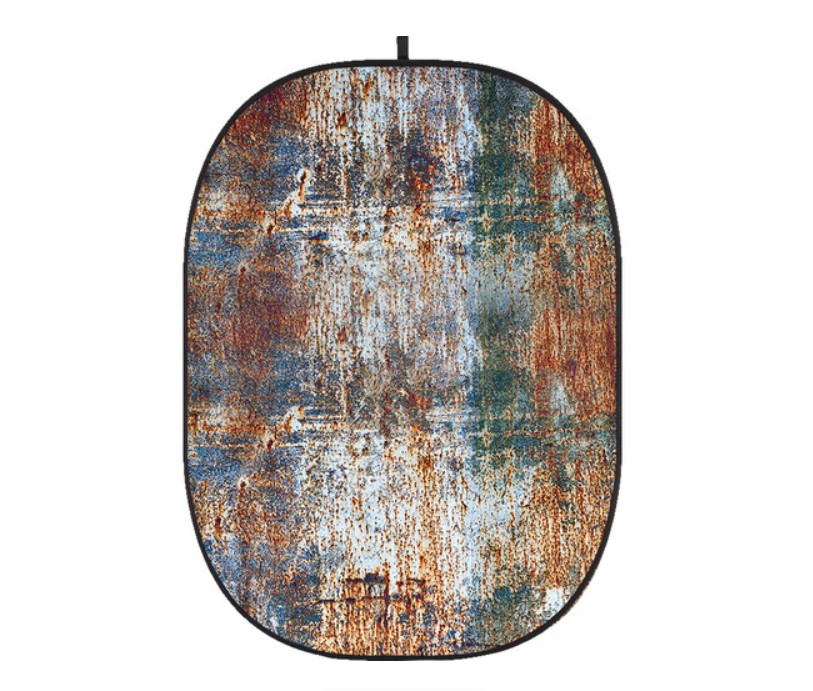 Godox 5 x 6' Collapsible Background (Rusty Wall 4)