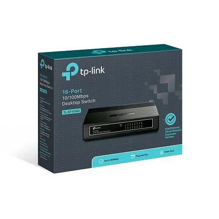 Tp-link TL-SF1016D 16-Port Desktop Switch