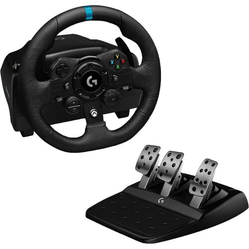 Logitech G G923 TRUEFORCE Sim Racing Wheel and Pedals for PC, Xbox X|S & Xbox One