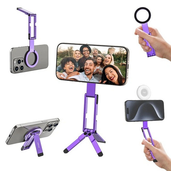 Ulanzi MA60 Foldable Phone Tripod Purple