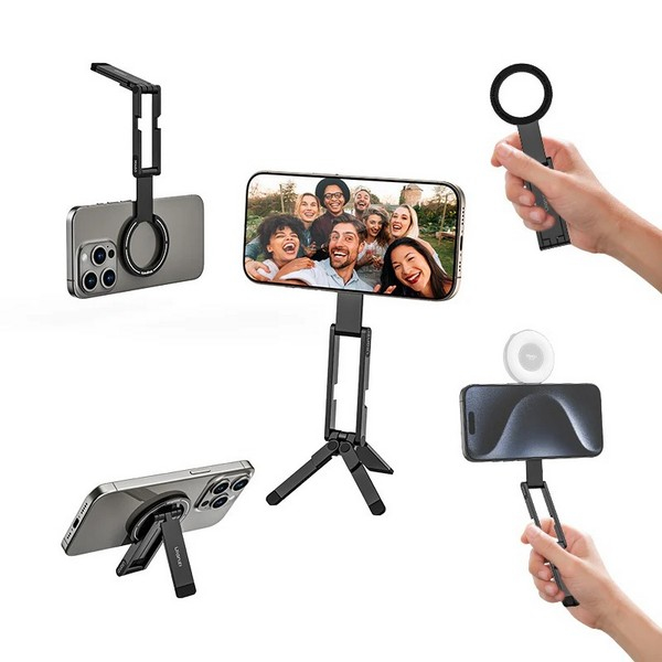 Ulanzi MA60 Foldable Phone Tripod Black