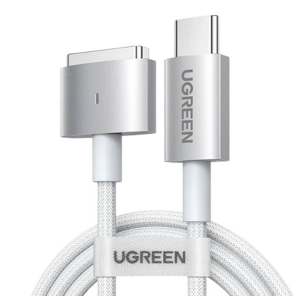 Ugreen 140W USB-C to Magsafe 3 Braided Charging Cable for MacBook Pro / Air – 2m US530
