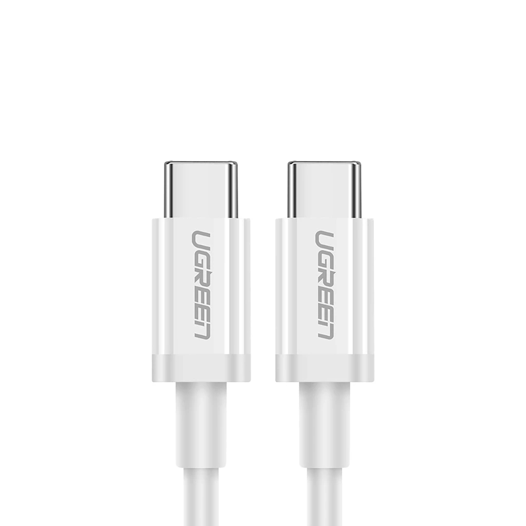 UGREEN US264 60517 USB-C To USB-C 60W Data Cable 1m – White