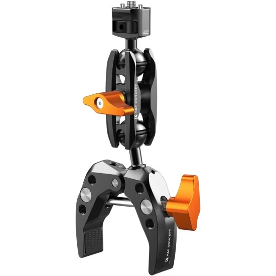 K&F Concept Multi-Functional Super Clamp with Ballhead Magic Arm