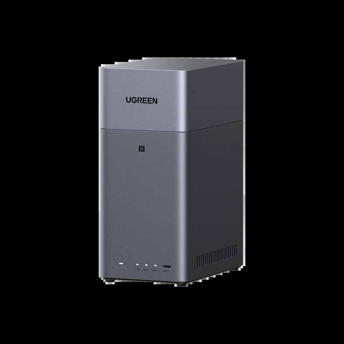 UGREEN NAS 2-Bay Desktop NAS Support Capacity 64TB (Diskless) | Remote Access (Diskless)