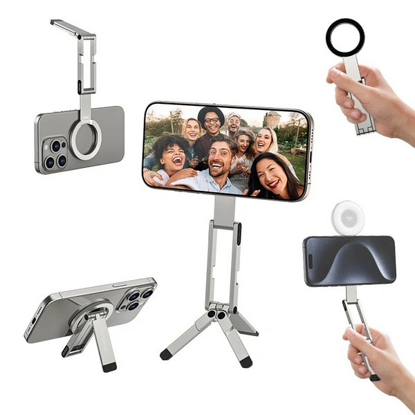 Ulanzi MA60 Foldable Phone Tripod Silver
